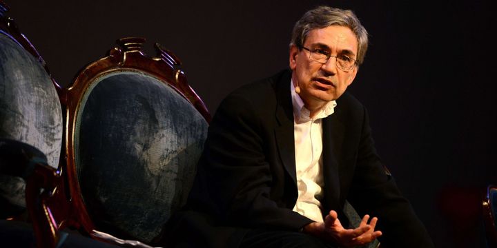 L'écrivain turc Orhan Pamuk en avril 2013.
 (Katerina Sulova/AP/SIPA)