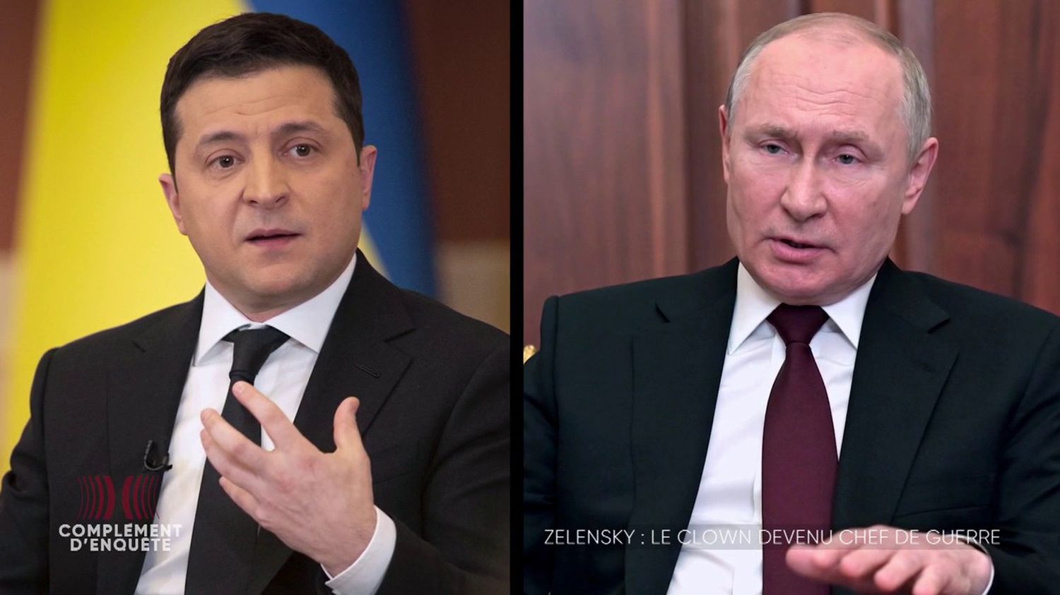 “Nice Zelensky” tegen “Big Bad Putin”, of een strijd om foto’s die hij in een paar dagen won