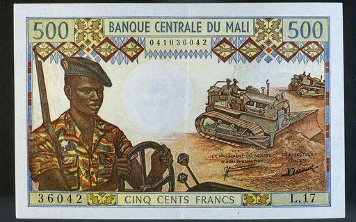 Le Mali est revenu au franc CFA en 1984 après l'avoir quitté en 1962. (AFP/ Gianni Dagli Orti)