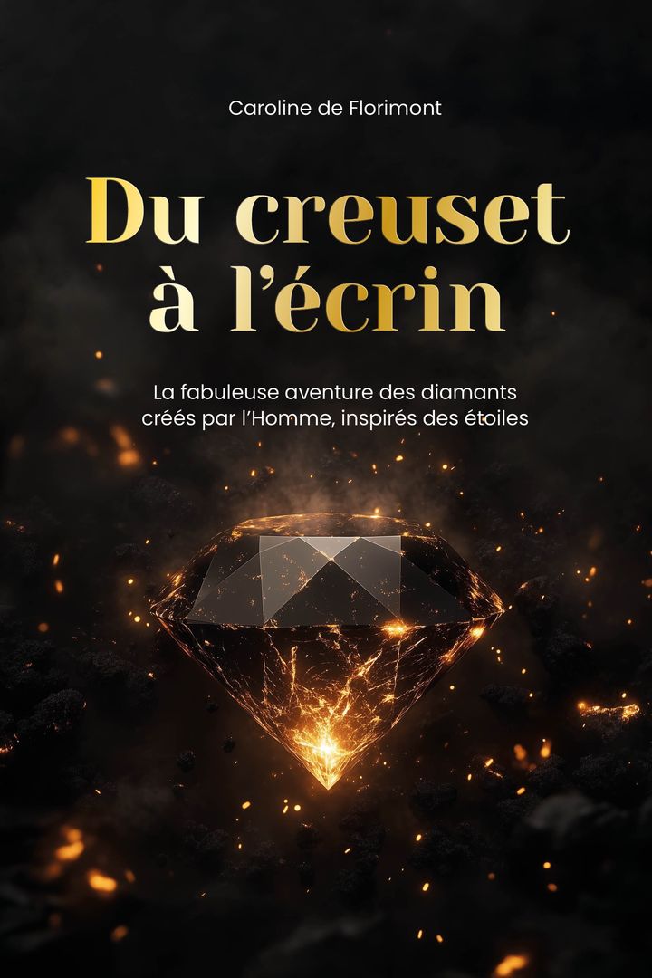 Couverture du livre "Du creuset à l'écrin" de Caroline de Florimont. (CAROLINE DE FLORIMONT)