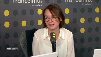 Anne-Lise, conçue par PMA en Belgique, sur franceinfo mardi 24 septembre 2019. (FRANCEINFO / RADIOFRANCE)