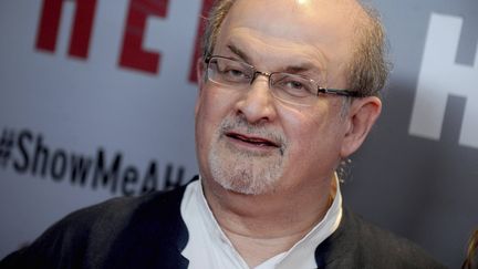 L'écrivain Salman Rushdie lors de la première de "Show me a hero", en août 2015 à New York (ZZ/DENNIS VAN TINE/STAR MAX/IPX/AP/SIPA / SIPA)