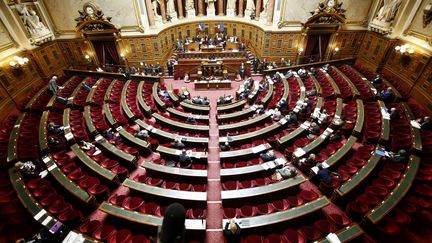 L'hémicycle du Sénat, le 13 juin 2016. (DENIS ALLARD / REA)