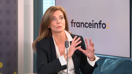 Laurence Batlle était l'invitée de franceinfo, le 4 octobre 2022. (CAPTURE ECRAN / FRANCEINFO)