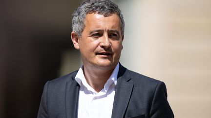 Gérald Darmanin, à Paris, le 31 juillet 2024. (ALEXIS SCIARD/MAXPPP)