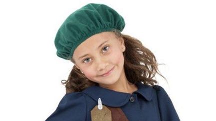 Capture d'écran du "déguisement" représentant Anne Frank, retiré de la vente du site américain Halloween Costumes.com. (HALLOWEEN COSTUME)