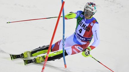 Daniel Yule a remporté le slalom de Madonna di Campiglio (MARCO BERTORELLO / AFP)