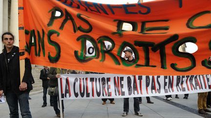 La "marche pour la culture" à Nantes, le 12 mars 2014
 (Sébastien Salom-Gomis / SIPA)