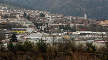 Vue de la ville d'Oyonnax (Ain), en 2007. (MAXPPP)