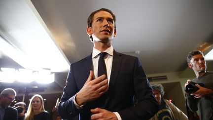 Sebastian Kurz à Vienne, en Autriche, le 16 décembre 2017. (LEONHARD FOEGER / REUTERS)