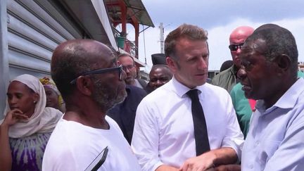 Cyclone Chido à Mayotte : Emmanuel Macron face à la détresse des sinistrés (France 2)