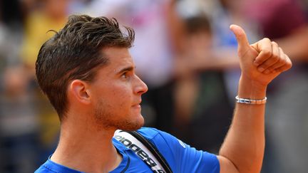 Tout roule pour l'Autrichien Dominic Thiem (TIZIANA FABI / AFP)