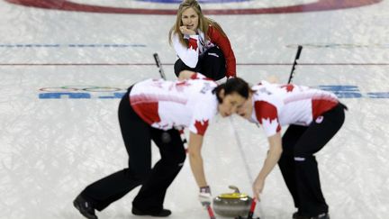 L'équipe de Curling du Canada. 