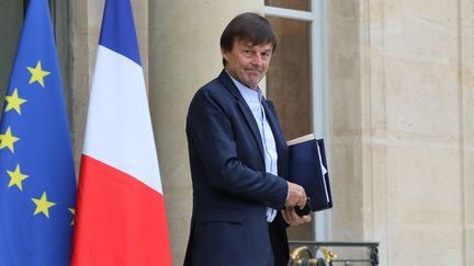 Nicolas Hulot, à Paris, le 2 novembre 2017. (LUDOVIC MARIN / AFP)