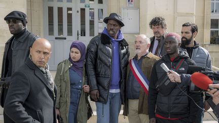 La série "En place" est disponible sur Netflix depuis le 20 janvier 2023. (GAËL TURPO/NETFLIX)