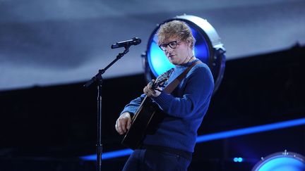 Le chanteur Ed Sheeran jouant lors du "Elton John : I'm Still Standing" à New York (2018).&nbsp; (BRAD BARKET / GETTY IMAGES NORTH AMERICA)