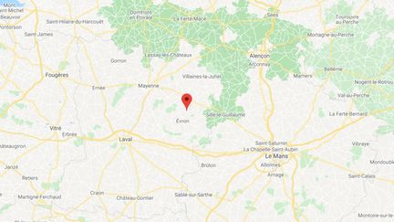 Sainte-Gemmes-le-Robert, en Mayenne. (GOOGLE MAPS)