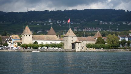 La ville de Rolle, dans le canton de Vaud (Suisse), le 13 octobre 2014. (MAXPPP)