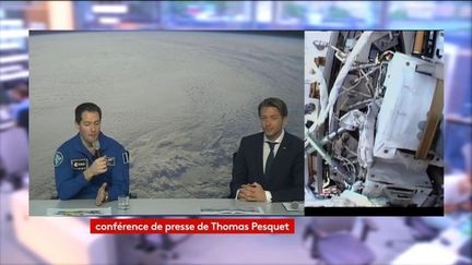 Coinférence de presse de Thomas Pesquet