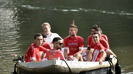 Cofidis a concocté une équipe autour de Nacer Bouhanni. (JEFF PACHOUD / AFP)