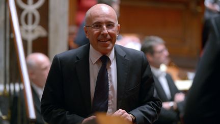 Le d&eacute;put&eacute; UMP Eric Ciotti &agrave; l'Assembl&eacute;e nationale, le 28 novembre 2012. (MARTIN BUREAU / AFP)