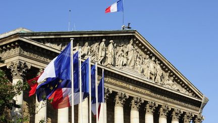 Le Palais-Bourbon, o&ugrave; si&egrave;ge l'Assembl&eacute;e nationale, &agrave; Paris. (ROGER ROZENCWAJG / PHOTONONSTOP)