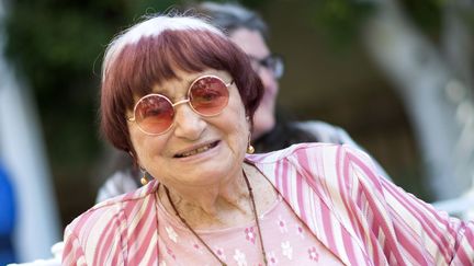 Agnès Varda le 9 octobre 2017 à Beverly Hills (Californie).
 (Valerie Macon / AFP)