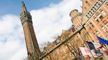 L'Hôtel de Ville de Lille et son beffroi. (SEBASTIEN JARRY / MAXPPP)