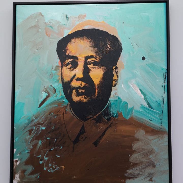 Portrait de Mao, par Andy Wharol, exposé à la Fondation Carmignac
 (PHOTOPQR/NICE MATIN/MAXPPP / Andy Wharol)