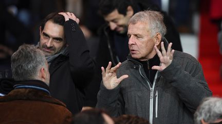 Patrick Poivre d'Arvor, le 11 décembre 2016 au Parc des Princes, à Paris. (FRANCK FIFE / AFP)