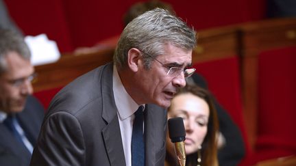 Le député&nbsp;Jean-Charles Taugourdeau, le 20 novembre 2013, à l'Assemblée nationale. (ERIC FEFERBERG / AFP)