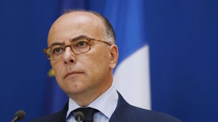 Le ministre de l'Int&eacute;rieur, Bernard Cazeneuve, s'exprime lors d'une conf&eacute;rence de presse &agrave; Paris, le 1er juin 2014. (THOMAS SAMSON / AFP)