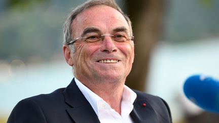 Bernard Hinault, en 2018. (JEAN-PIERRE CLATOT / AFP)