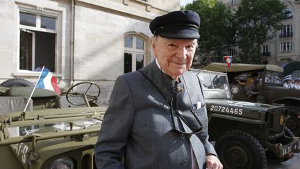 Franck Bauer prend la pose à Paris, le 17 juin 2009. (PATRICK KOVARIK / AFP)