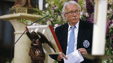 Jacques Vendroux, le 21 juin 2012, à Paris. (JOEL SAGET / POOL)