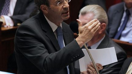 Le ministre du Travail Eric Woerth à l'Assemblée, le 7 septembre 2010. (AFP - Jacques Demarthon)