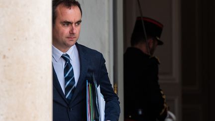 Le ministre des Armées, Sébastien Lecornu, le 21 mai 2024. (ANDREA SAVORANI NERI / NURPHOTO)