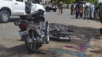 Un double attentat suicide a fait une trentaine de morts, le&nbsp;15 juin 2015, &agrave; N'Djamena (Tchad). (STRINGER / REUTERS)