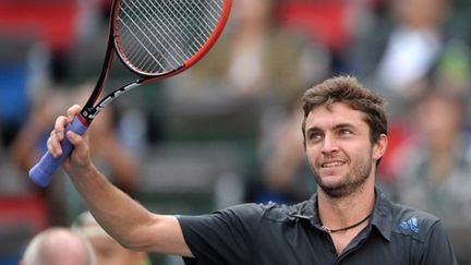 Gilles Simon heureux de son parcours à Shanghai (JOHANNES EISELE / AFP)