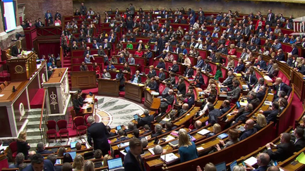 La bataille autour de la réforme des retraites se poursuit. Après trois jours de débats, les députés de droite et de gauche ont rejeté le soir du mardi 14 février un article proposant de créer un index seniors en entreprise. (CAPTURE ECRAN FRANCE 2)