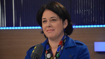 Sylvia Pinel,&nbsp;présidente du PRG, candidate à l’élection présidentielle (Jean-Christophe Bourdillat / Radio France)