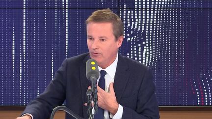 Nicolas Dupont-Aignan, président de Debout la France, invité du "8h30 franceinfo", vendredi 17 janvier 2020.&nbsp; (FRANCEINFO / RADIOFRANCE)