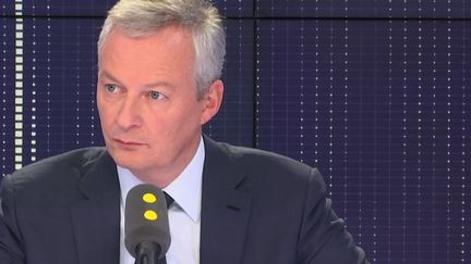 Bruno Le Maire, ministre de l'Economie et des finances, invité le 27 septembre 2018 de franceinfo.&nbsp; (RADIO FRANCE / FRANCE INFO)