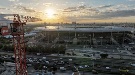 Le stade de France, le 25 mai 2022. (COLIN BERTIER / AFP)