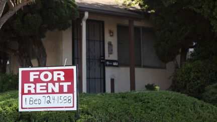 Une maison &agrave; louer &agrave; Richemond, en Californie (Etats-Unis), le 15 juin 2012. (JUSTIN SULLIVAN / GETTY IMAGES NORTH AMERICA)