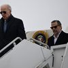 Le président Joe Biden et son fils cadet Hunter Biden le 4 février 2023. (ANDREW CABALLERO-REYNOLDS / AFP)