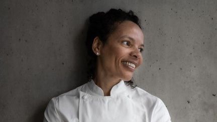 Alessandra Montagne, cheffe du restaurant Nosso à Paris. (Anne-Claire Heraud)