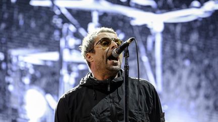 Liam Gallagher donne un concert à Istanbul (Turquie), le 14 août 2018. (SERHAT CAGDAS / ANADOLU AGENCY / AFP)