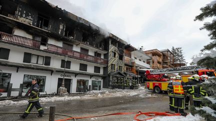 L'incendie dans un immeuble de la station le 20 janvier 2019 avait fait deux morts et plus d'une douzaine de blessés. (SYLVAIN MUSCIO / MAXPPP)