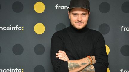 Jeff Panacloc invité de franceinfo le 3 décembre 2019 (JEAN-CHRISTOPHE BOURDILLAT / FRANCEINFO / RADIO FRANCE)